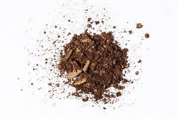 Brown Irridescent Makeup Powder