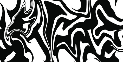 Abstract black and white vector background