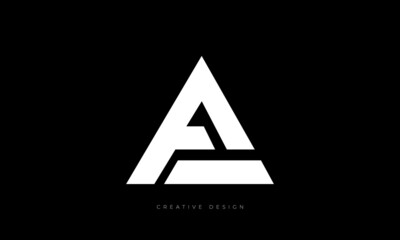 AF brand letter design