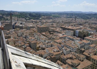 Naklejka premium Florencja, panorama. 
