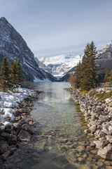 Fototapeta na wymiar Beautiful lake in Canada