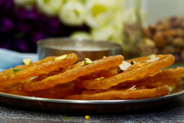 Jalebi Indian Sweet 