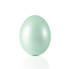 Light green mother-of-pearl Easter egg