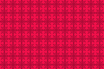 abstract pattern on a red background
