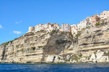 Les falaises de Bonifacio en Corse du Sud