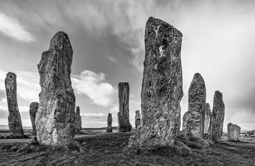  Monochrome -  Callanish Standing Stones, Isle of Lewis, Scotland