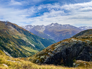Dramatic mountain landscape
