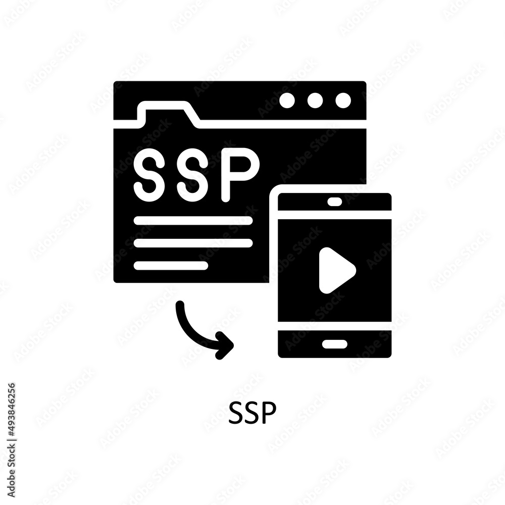 Poster ssp vector solid icons for your digital or print projects.