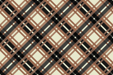 Checkered diagonal plaid seamless pattern.Vector illustration.Flat design.No gradient.Tartan Seamless Pattern Background,throw, blanket,Seamless tartan vector pattern.Seamless fabric texture print.