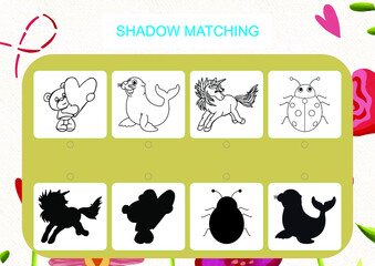 Fototapeta premium Finding the shadows of objects