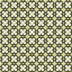 Fototapeta premium Abstract Cross Pattern generative computational art illustration