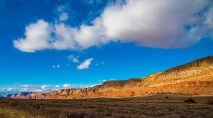 Blue Sky and Red Rock
