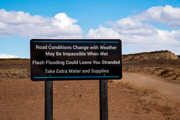 Road Conditions Sign