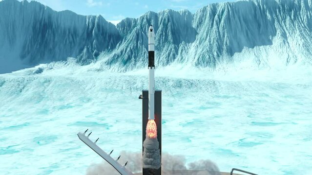 ミサイル発射台