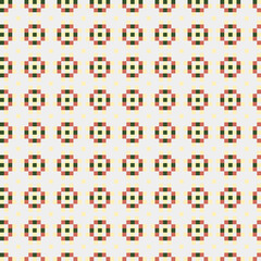 Naklejka premium Abstract Cross Pattern generative computational art illustration
