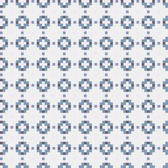 Abstract Cross Pattern generative computational art illustration