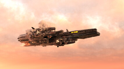 宇宙船 © tsuneomp