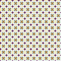 Abstract Cross Pattern generative computational art illustration
