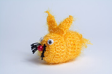 yarn easter bunny