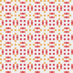 Abstract Cross Pattern generative computational art illustration