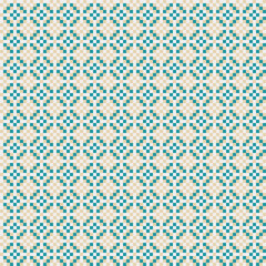 Abstract Cross Pattern generative computational art illustration