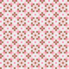 Fototapeta premium Abstract Cross Pattern generative computational art illustration