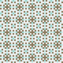 Fototapeta premium Abstract Cross Pattern generative computational art illustration