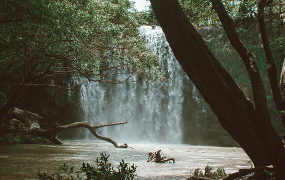 Llanos Del Cortes Waterfall, Costa Rica, Bagaces, Guanacaste