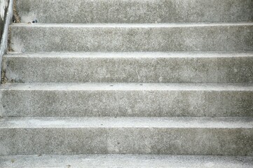 old cement stiarcase