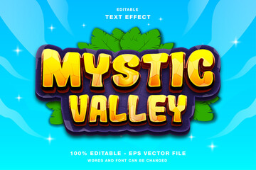 Mystic Valley Game Logo Design