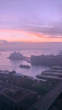Sydney Harbour Time lapse