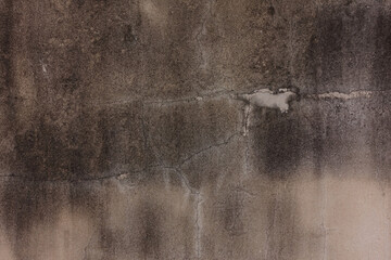 Old concrete white-black-cream-brown wall textures for background with cracks textures,Abstract background	