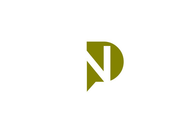 Alphabet letters Initials Monogram logo ND, DN, N and D