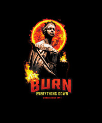 Greek Statue. Creative concept colorful image with ancient greek sculpture. Isolated on a white.