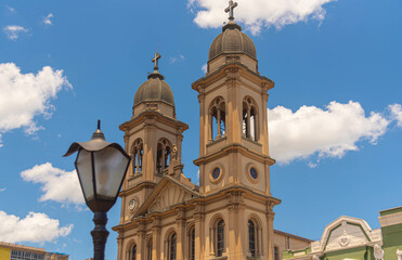 Fototapeta premium Our Lady of Conception Cathedral in Santa Maria RS Brazil