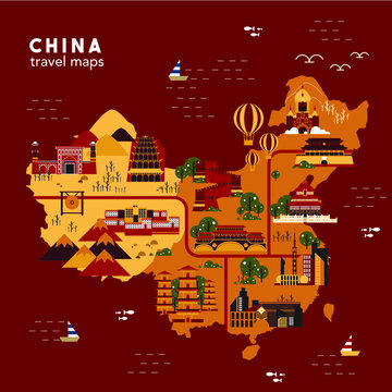 China Travel Map