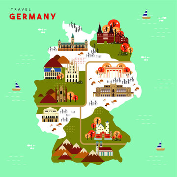 Germany Travel Map