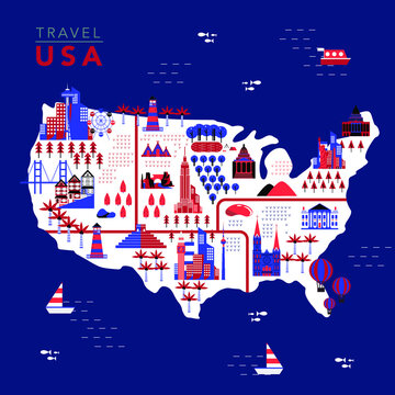 USA Travel Map