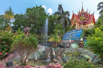 temple in bang sare, thailand