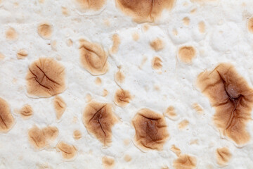 Lavash flatbread as a background.