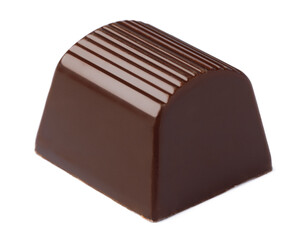 chocolate candie isolated on white