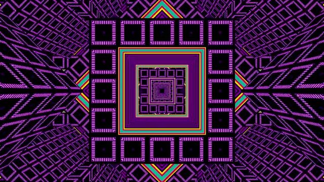 Fractal Loop Animation Background, Full HD
