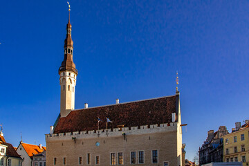 Naklejka premium タリン歴史地区
