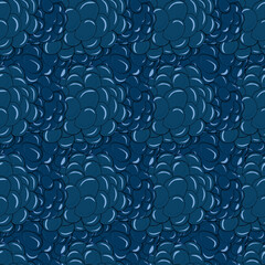 Seamless blackberry pattern close-up. The berry texture is seamless. For textiles. wrapping paper, postcards.