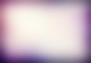 Deep violet watercolor blurred frame on white empty background.