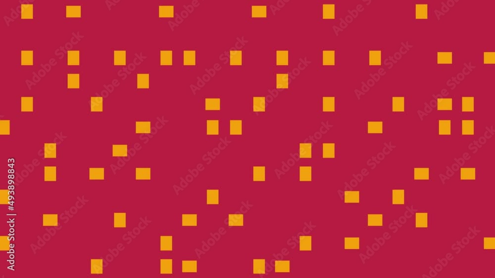 Aufkleber abstract moving pattern with multicolor geometric shapes. seamless geometric background with various