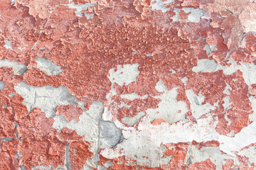 the pink old grunge wall texture background