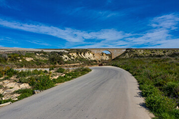 Bridge near Ascoy in the Murcia region of Spain