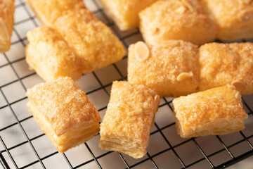 Homemade fresh buttermilk southern biscuits