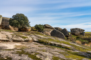 Los Barruecos Natural Monument, Malpartida de Caceres, Extremadura, Spain.